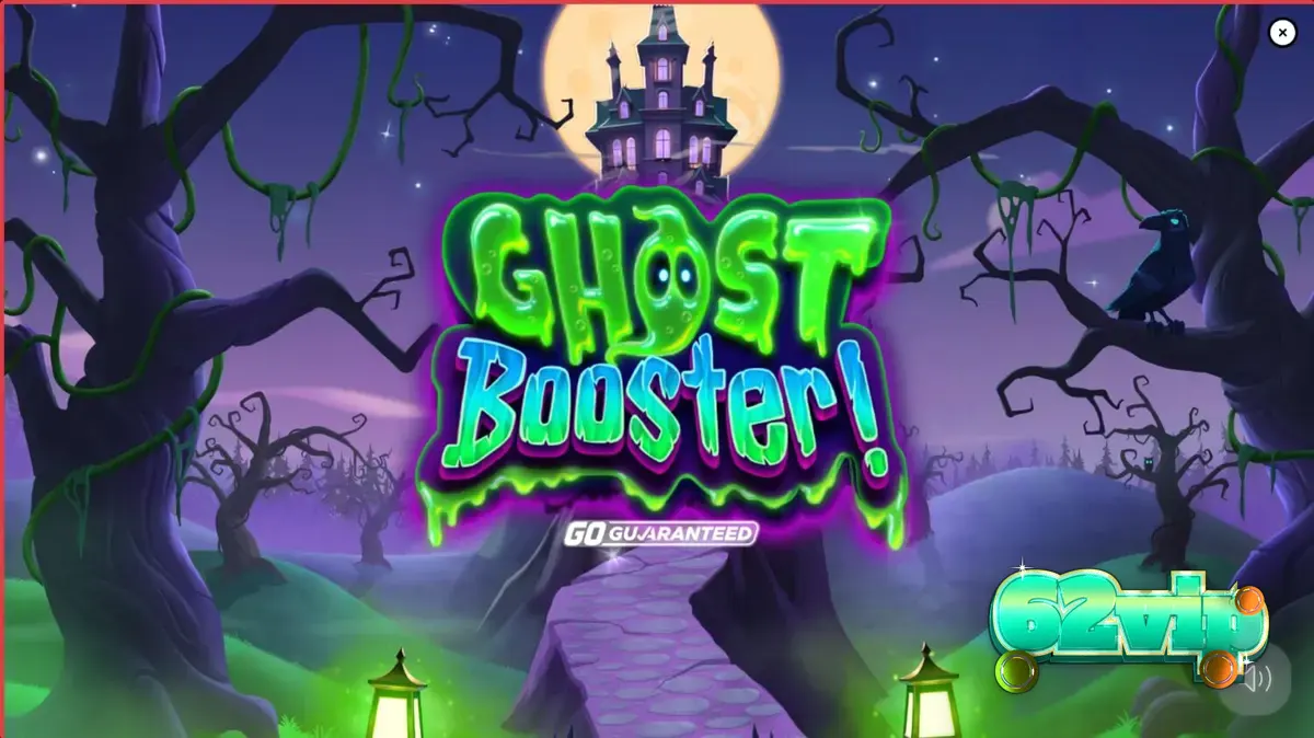 Tampilan antarmuka game slot Ghost Booster pada layar smartphone